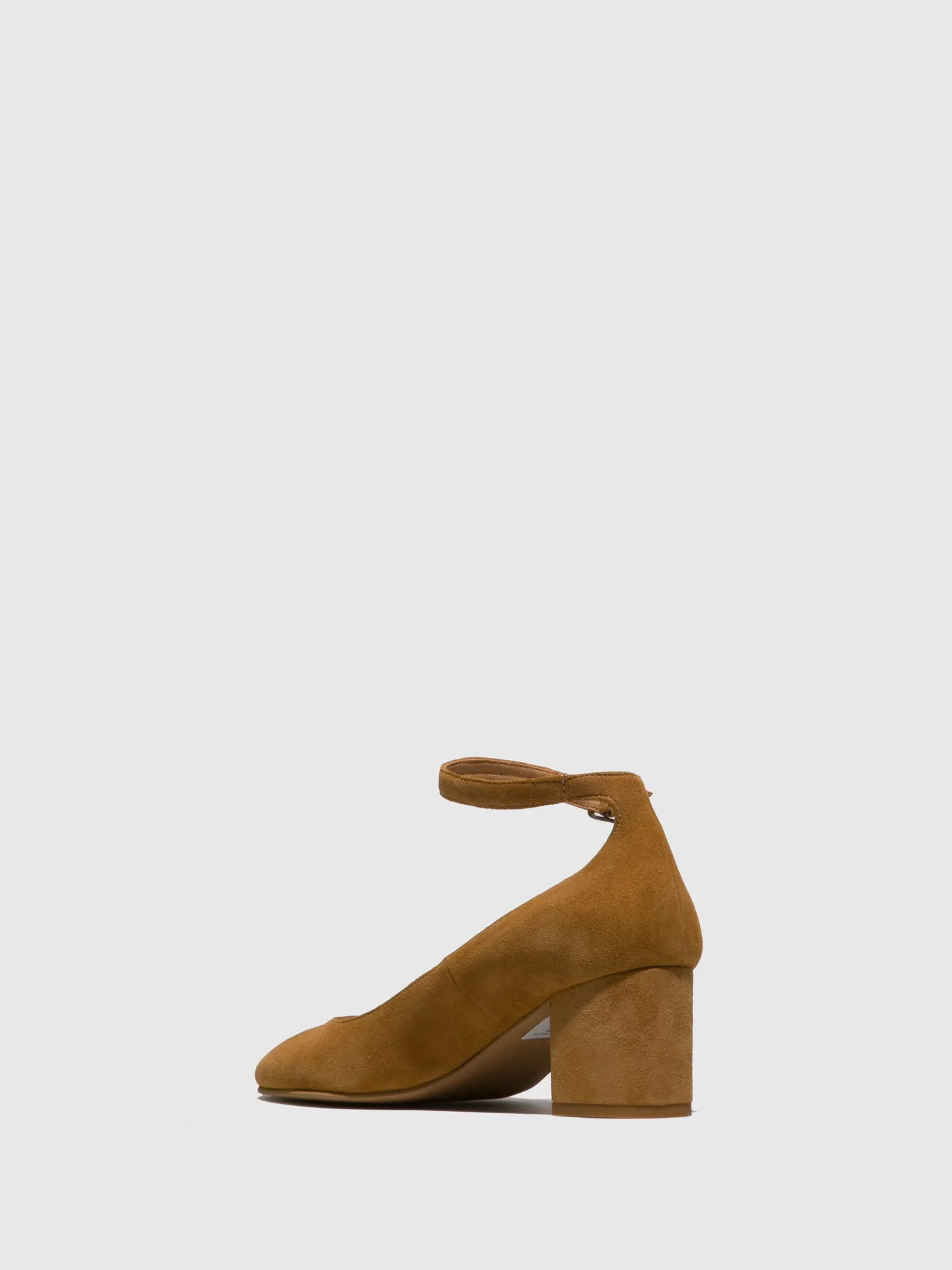 Brown Ankle Strap Shoes