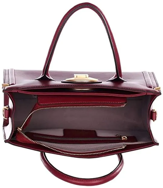 Celine Dion Octave Leather Satchel