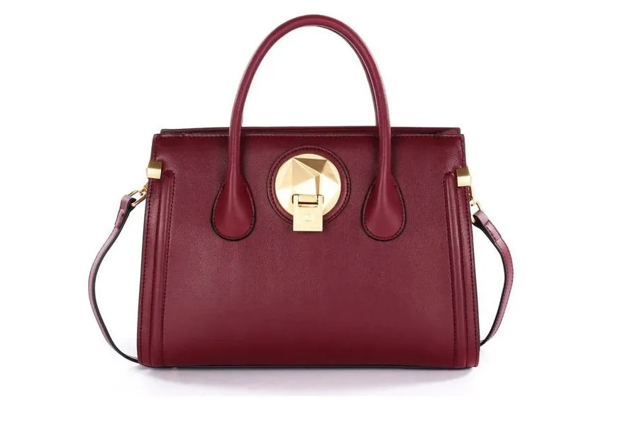 Celine Dion Octave Leather Satchel