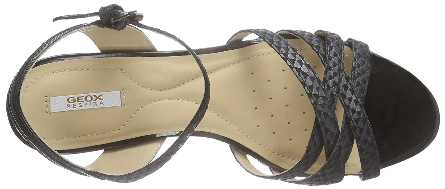 Geox D Lupe E Wedge Heel Sandal