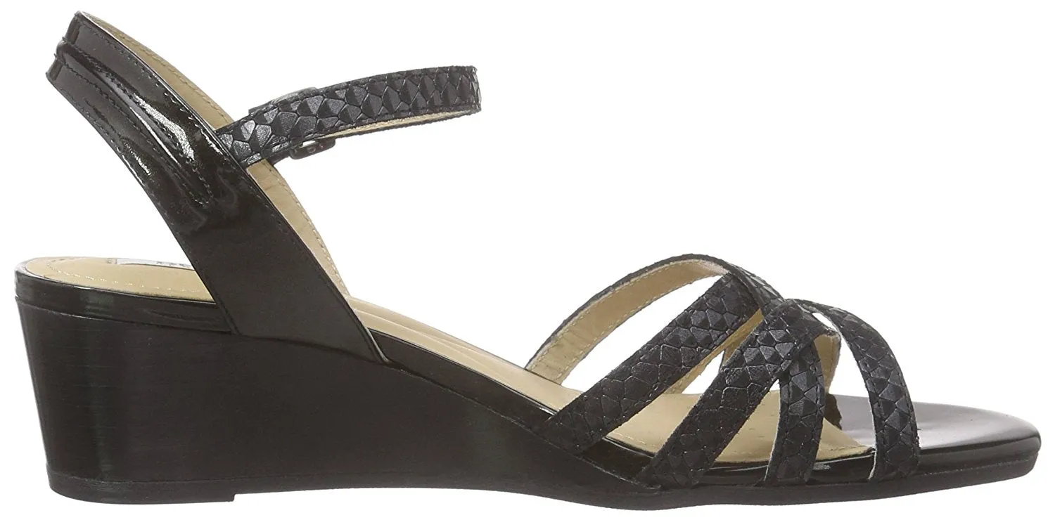 Geox D Lupe E Wedge Heel Sandal